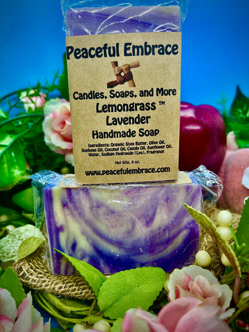 Lemongrass Lavender Shea Butter Soap