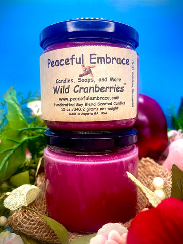 Wild Cranberries Soy Candle