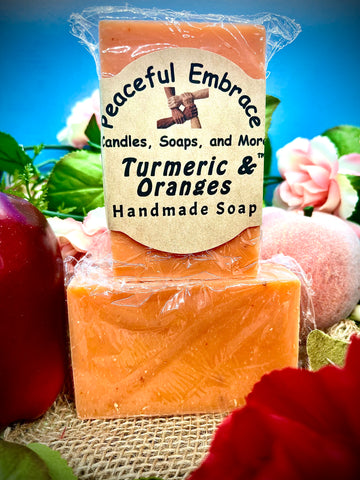 Turmeric and Oranges Shea Butter Soap